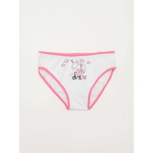 White and pink girls' panties