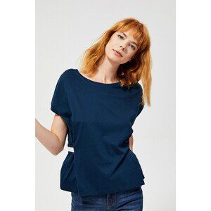 Oversize blouse - navy blue