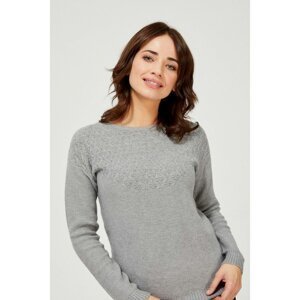 Knit sweater - gray