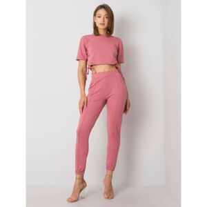 RUE PARIS Pink women's set