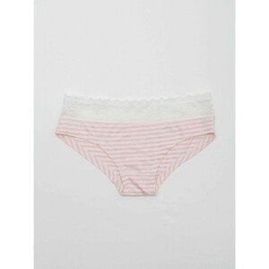 Women's white and pink panties