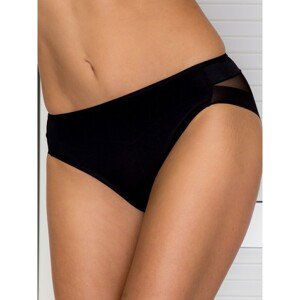 Black seamless women's panties on the back