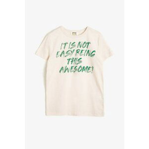 Koton Beige Boy T-Shirt