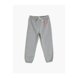 Koton Girl Tracksuit Bottom Gray