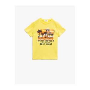 Koton Boys Yellow T-shirt