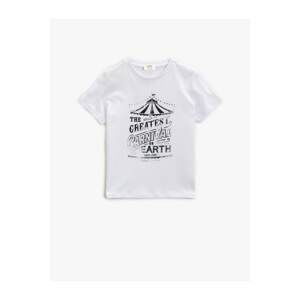 Koton Printed T-shirt Short Sleeve Cotton