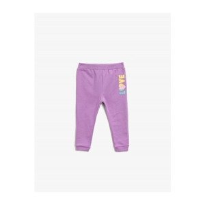 Koton Baby Girl Lilac Sweatpants