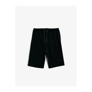 Koton Boy Navy Blue Waistband Sort Cotton