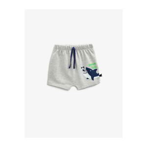 Koton Boys Printed Cotton Waistband Shorts