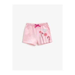 Koton Baby Girl Pink Shorts & Bermuda