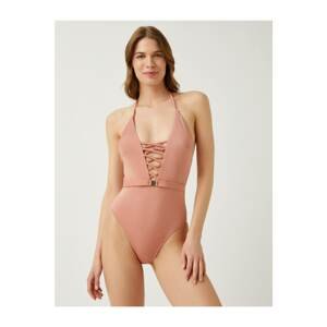 Koton Belted Swimsuit