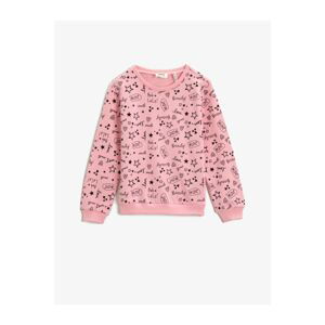 Koton Printed Sweatshirt Cotton