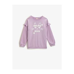 Koton Girls Lilac Sweatshirts