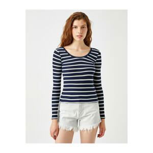 Koton Striped T-Shirt Long Sleeve