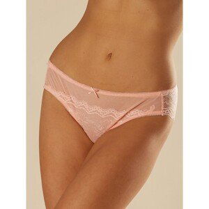 Peach lace panties for women