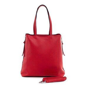 Red eco-leather bag