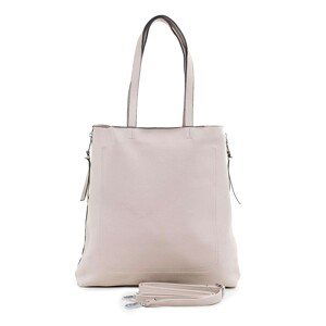 Light beige eco-leather bag