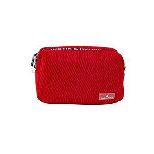 Red city shoulder bag