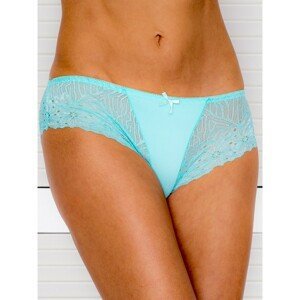 Ladies' mint briefs with a bow