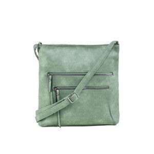 Women's green bag with pockets