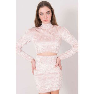 Pink BSL velour top