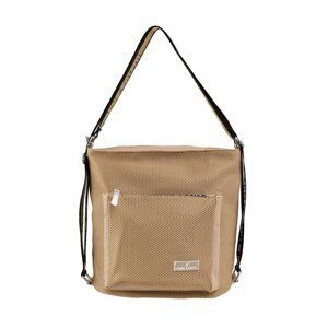 Ladies' dark beige shoulder bag