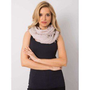 Coffee one-color women's scarf