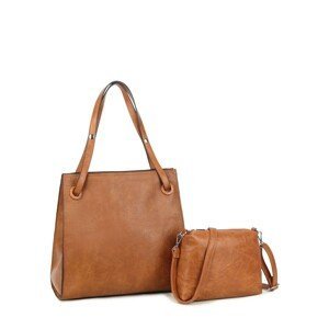 LUIGISANTO Brown women's eco-leather bag