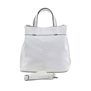 White eco leather bag