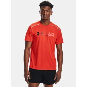 Under Armour T-shirt UA RUN Graphic Print Fill SS-ORG - Men's