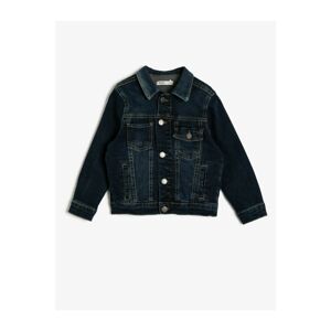 Koton Buttoned Pocket Jean Jacket