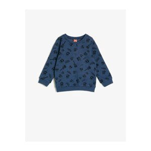 Koton Boys Blue Sweatshirt