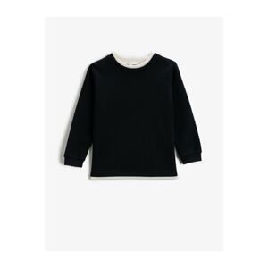 Koton Collar Detailed Sweatshirt