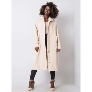 RUE PARIS Light beige long jacket