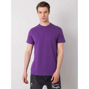 LIWALI Violet smooth men's t-shirt