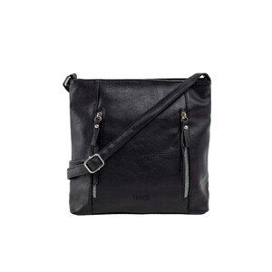 Black eco-leather bag