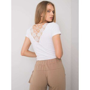 OCH BELLA White blouse with lace