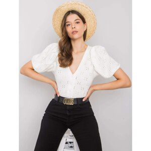 White casual blouse Ysabel RUE PARIS