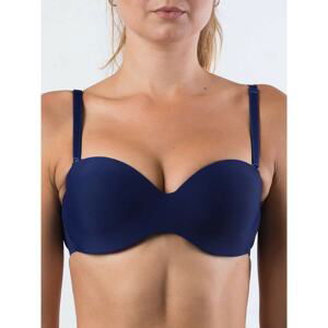 Plain navy blue bra