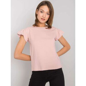 Dusty pink cotton blouse Ansley RUE PARIS