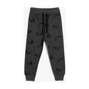 Koton Boy Gray Patterned Sweatpants