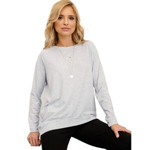Light gray oversize sweatshirt