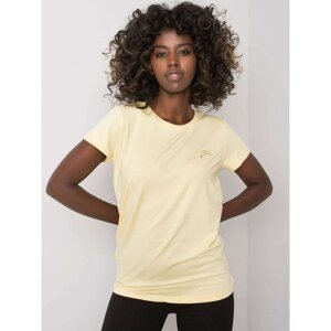 FOR FITNESS Yellow sports t-shirt