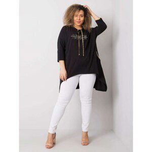 Black loose blouse