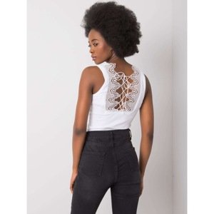 OCH BELLA White top with decorative back