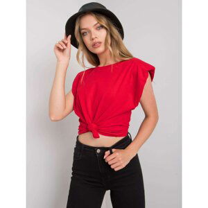 Women's red T-shirt