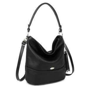 LUIGISANTO Ladies' black shoulder bag