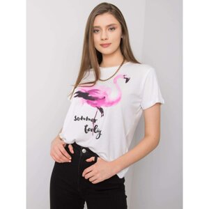 SUBLEVEL White t-shirt with a print