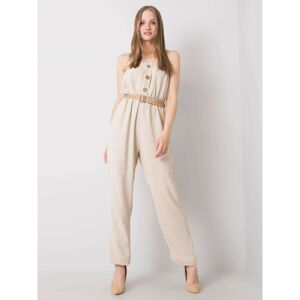 Light beige jumpsuit Felipp RUE PARIS