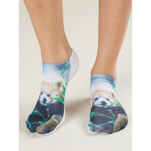 Women's ankle socks with print